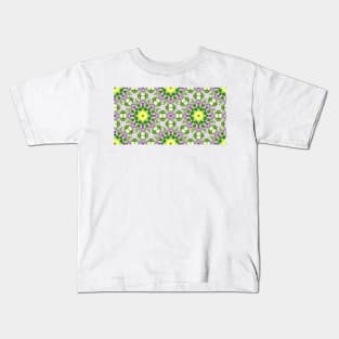 Easter Floral Kaleidoscope 11 Kids T-Shirt